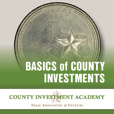 Basics of County Investments Course event flyer
