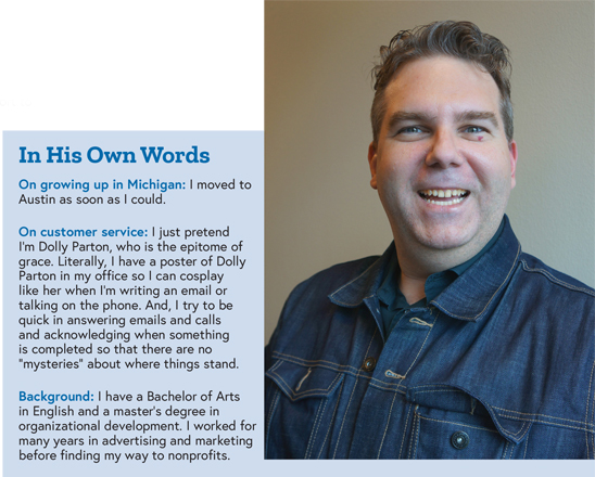 Membership Coordinator Ron Morelli