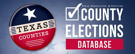 TAC County Elections Database graphic