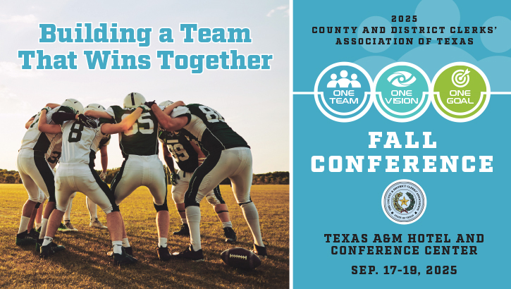 2025 County and District Clerks' Association of Texas Fall Conference