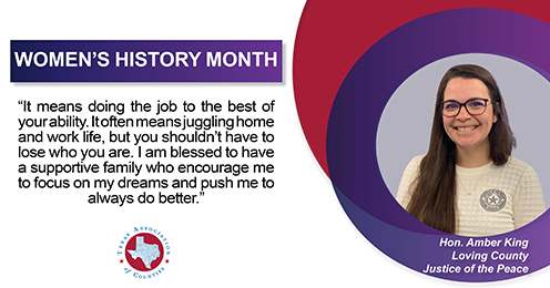 TAC Women's History Month poster