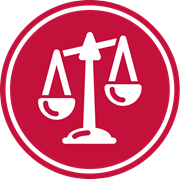 Justice scale icon