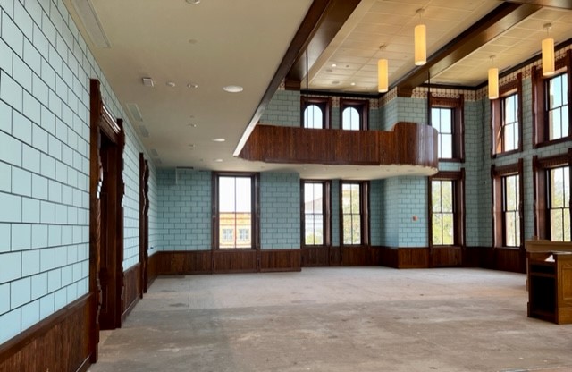 Inside Fannin County Courthouse