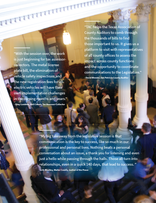 Quotes from county officials