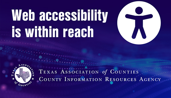 Image of a web accessibility is withing reach graphic.