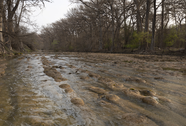 Medina River in Bandera County