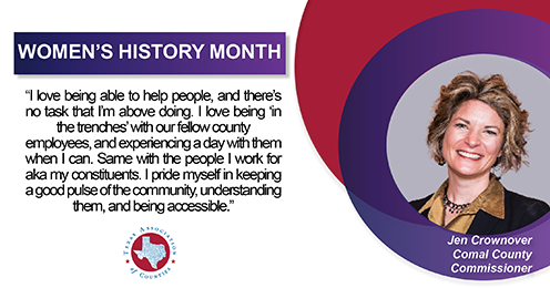 TAC Women's History Month poster